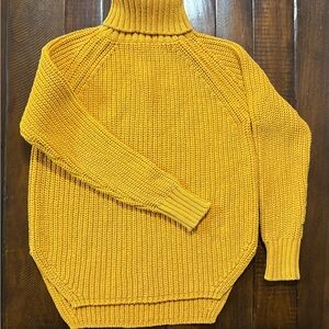 Women’s Mustard Sweater Alp N Rock size S